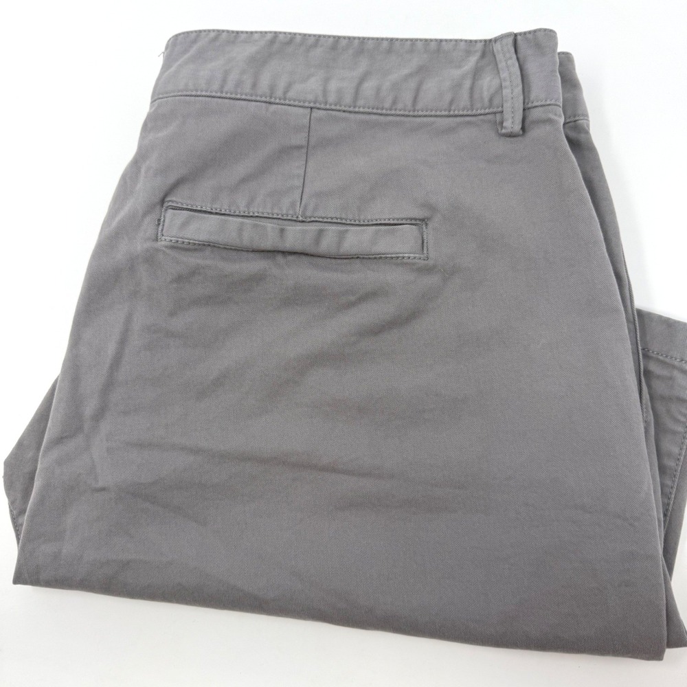 Flint and Tinder 365 Shorts Mens 38 Grey Cotton Stretch Chino 7 Inch Inseam